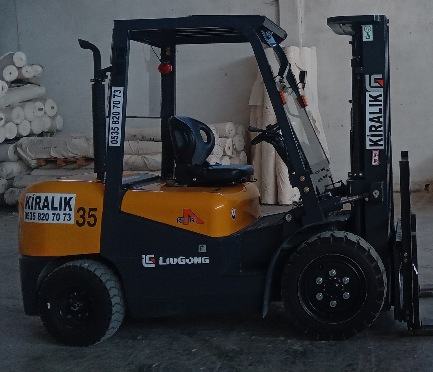 Forklift Çalışması 1