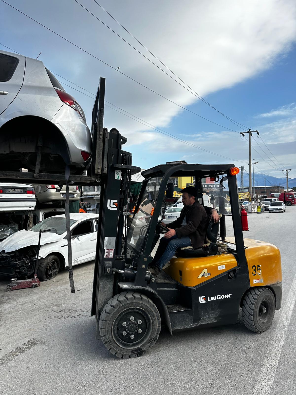 Forklift Çalışması 2